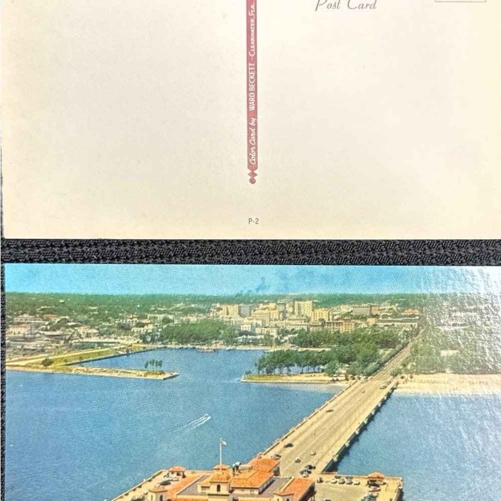 Vintage Aerial View Postcard